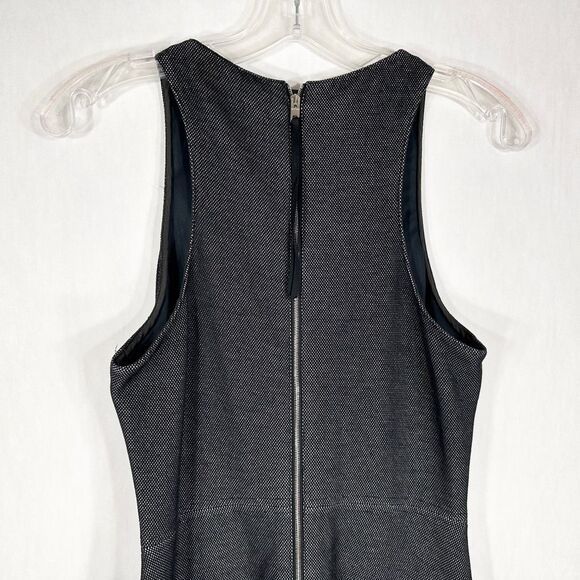 Rag & Bone Size 6 Enigma Dress Fit n Flare Drop Waist Black Mini Sleeveless 1470 - Picture 7 of 12